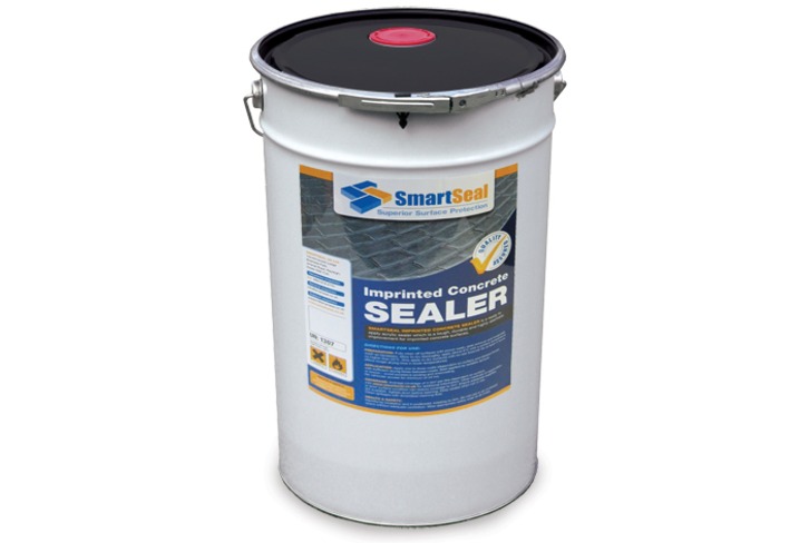 Imprinted Concrete Sealer in Wet Look/Gloss Finish - Smartseal